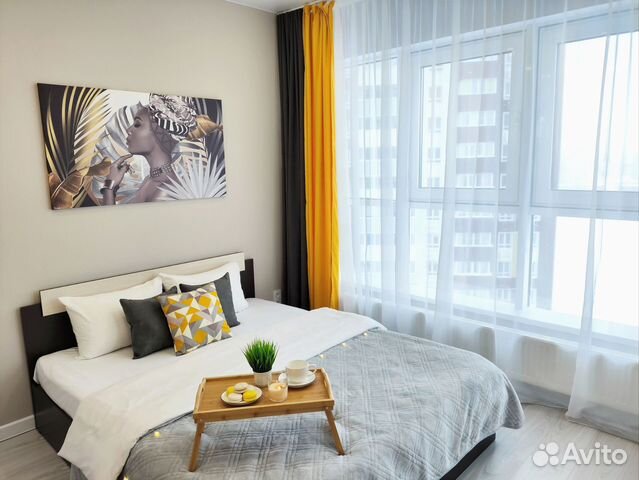 

Квартира-студия, 28 м², 1 кровать