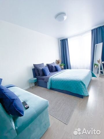 

1-к. квартира, 40 м², 3 кровати