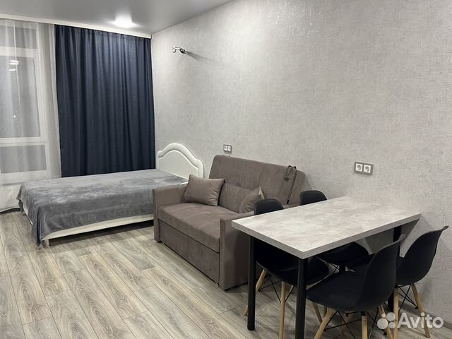 

Квартира-студия, 30 м², 2 кровати