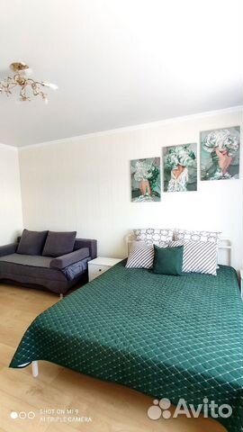 

1-к. квартира, 44 м², 2 кровати