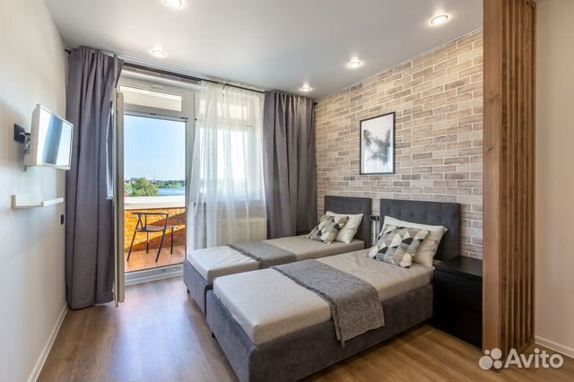 

Квартира-студия, 25 м², 2 кровати