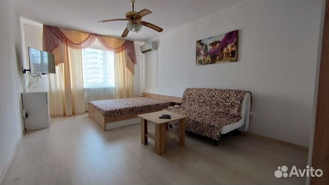 

1-к. квартира, 38 м², 2 кровати