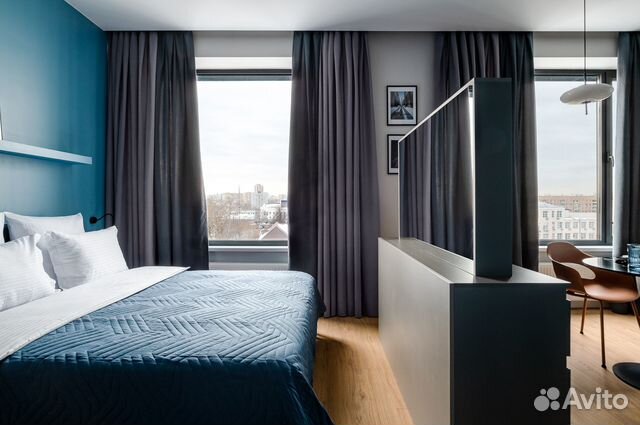 

Квартира-студия, 30,3 м², 2 кровати