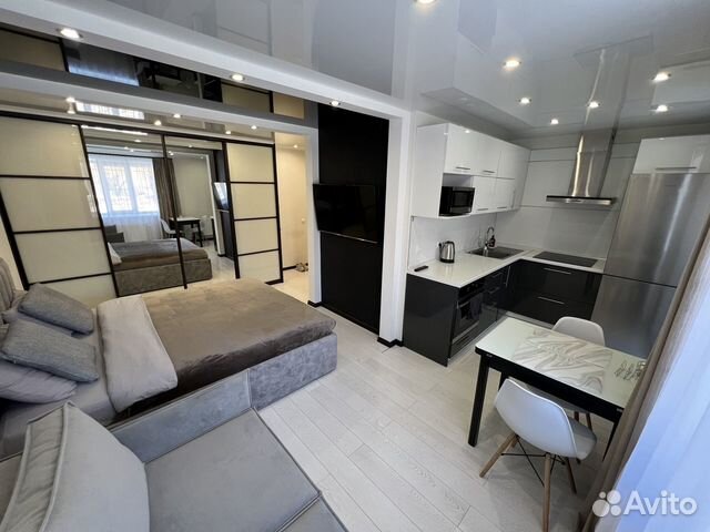 

Квартира-студия, 29 м², 2 кровати