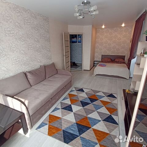 

1-к. квартира, 37 м², 2 кровати