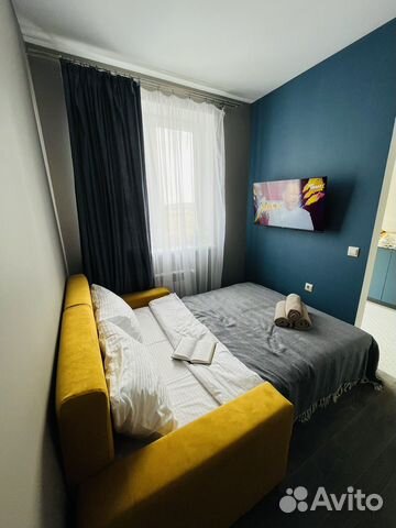 

1-к. квартира, 23 м², 2 кровати