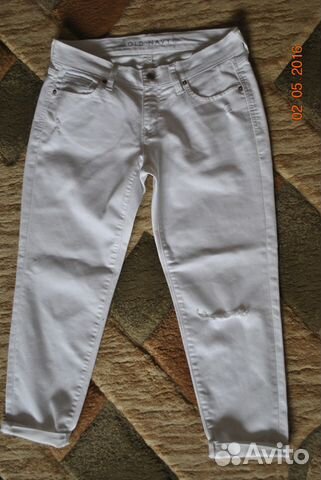 Капри Олд неви США, надеты 2 раза, состояние новых Капри Олд неви США, надеты 2 раза, состояние новых