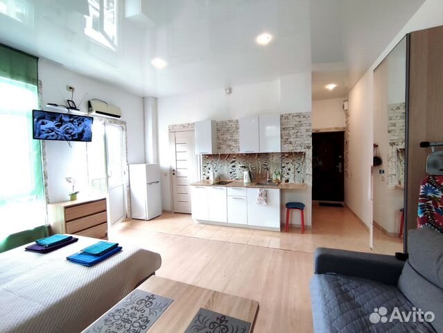 

Квартира-студия, 30 м², 2 кровати