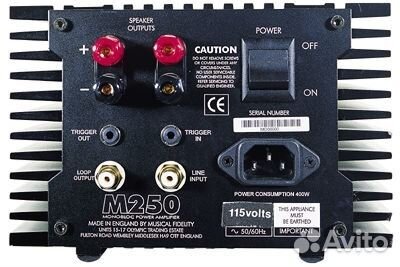 Усилители Musical Fidelity M250 моноблоки (пара) Усилители Musical Fidelity M250 моноблоки (пара)