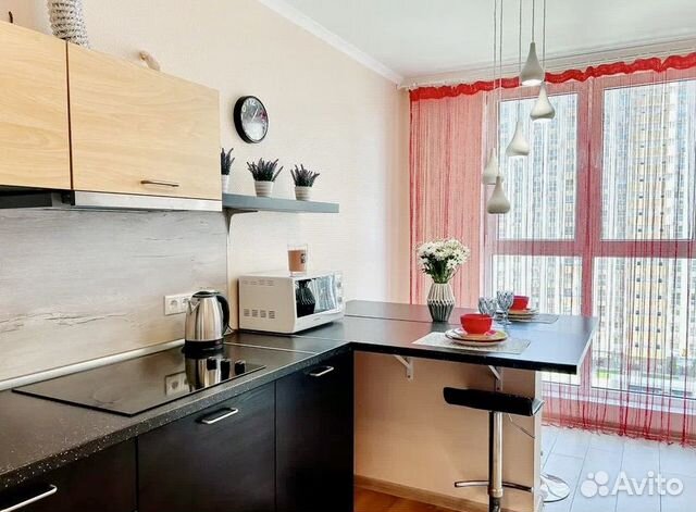 

1-к. квартира, 40 м², 2 кровати