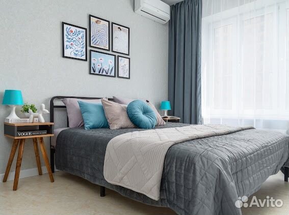 

1-к. квартира, 47 м², 2 кровати