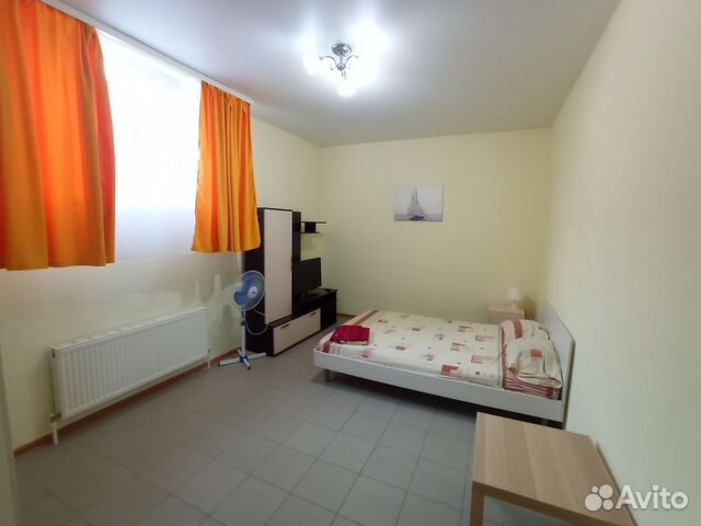 

1-к. квартира, 45 м², 2 кровати