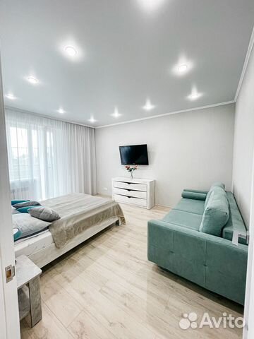 

1-к. квартира, 37 м², 2 кровати