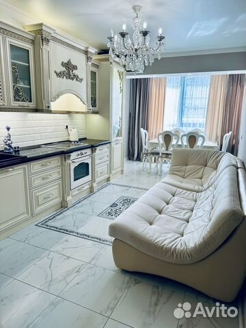 

1-к. квартира, 55 м², 2 кровати