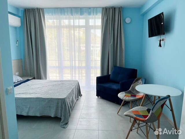 

Квартира-студия, 21 м², 2 кровати
