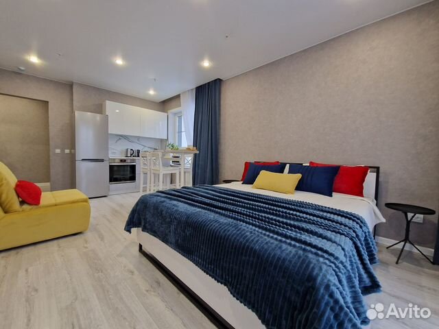 

Квартира-студия, 30 м², 2 кровати