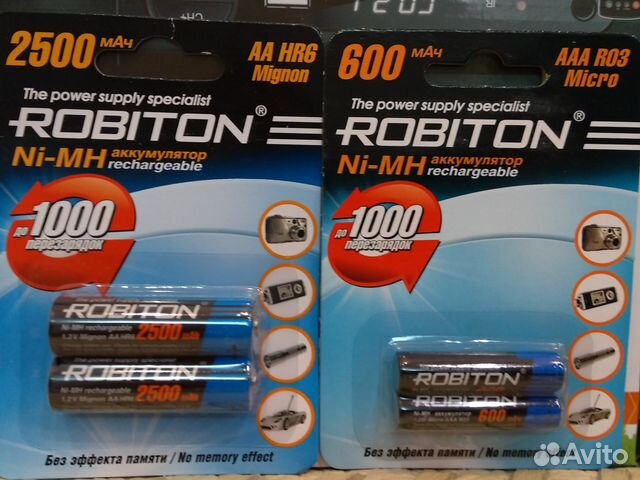Зарядн устройство Robiton SmartDisplay 1000 AA/AAA Зарядн устройство Robiton SmartDisplay 1000 AA/AAA
