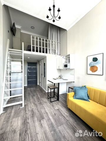

Квартира-студия, 22 м², 2 кровати