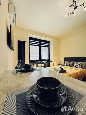 

Квартира-студия, 25 м², 2 кровати