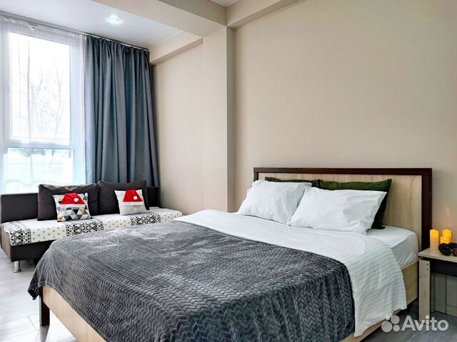 

Квартира-студия, 30 м², 2 кровати
