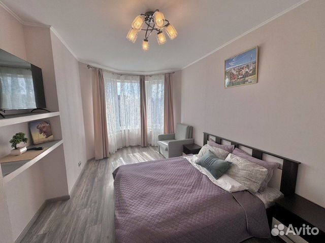 

1-к. квартира, 40 м², 2 кровати