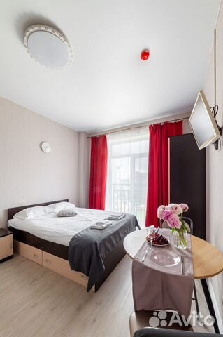 

Квартира-студия в апарт-отеле, 24 м², 1 кровать