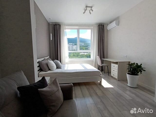 

Квартира-студия, 37 м², 2 кровати