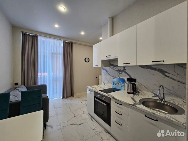 

Квартира-студия, 23 м², 2 кровати