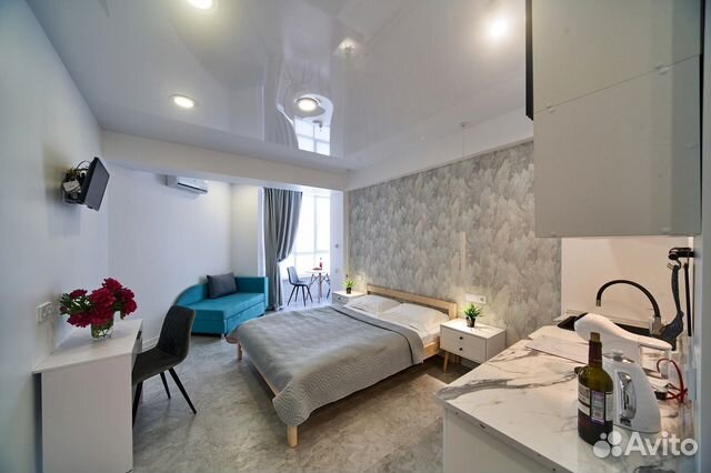 

Квартира-студия, 26 м², 2 кровати