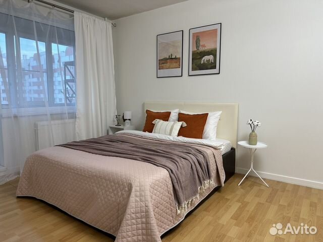 

1-к. квартира, 40,5 м², 2 кровати
