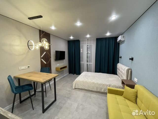 

Квартира-студия, 28 м², 2 кровати