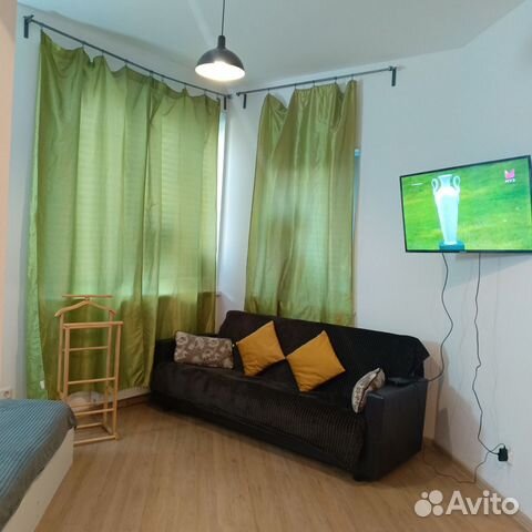

Квартира-студия, 38 м², 2 кровати