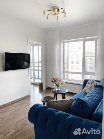 

1-к. квартира, 40 м², 2 кровати