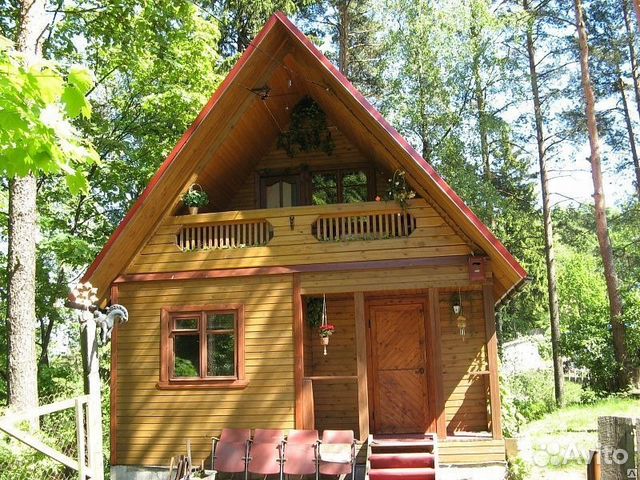 Каркасно-щитовой Дачный дом дд-022 5.5х7м Каркасно-щитовой Дачный дом дд-022 5.5х7м
