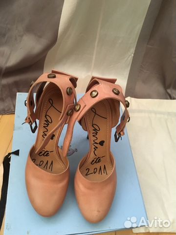 Туфли Lanvin 37 цвет нюд Туфли Lanvin 37 цвет нюд