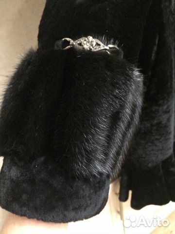 Шуба (мутон + норка) Шуба (мутон + норка)