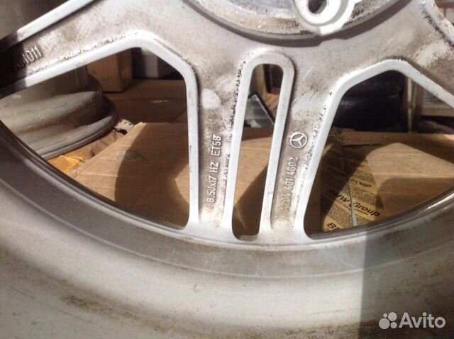 Амг диски r17 мерседес С-класс W204 AMG