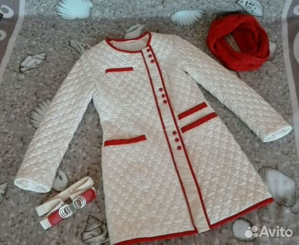 Стеганое пальто