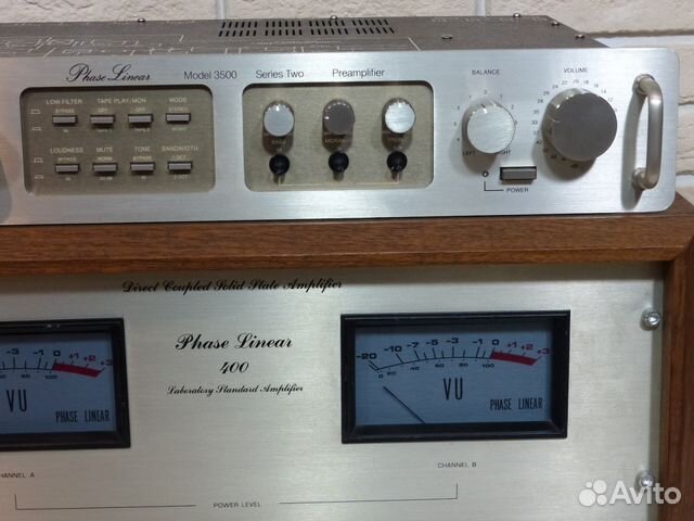 Phase Linear 400, 3500 Two poamp конец и пред