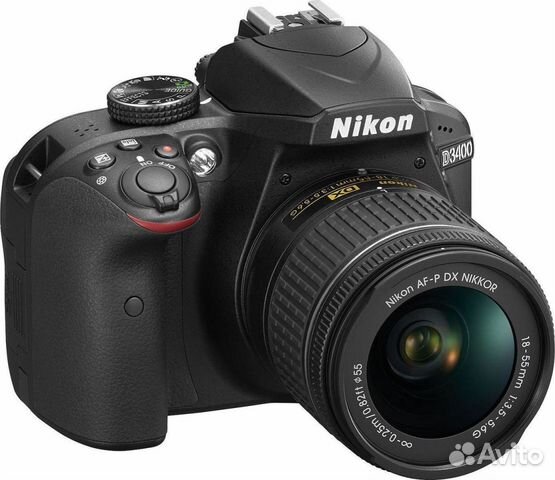 Nikon D 3400 kit AF-P 18-55 VR