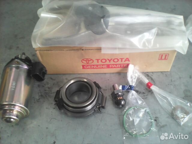 Ремкомплект сцепления и актуатора тойота corrola