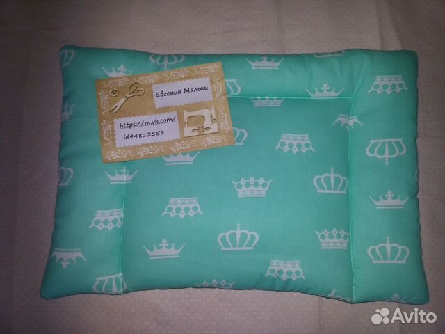 Бортики в кроватку, пост. белье, одеяло, подушки