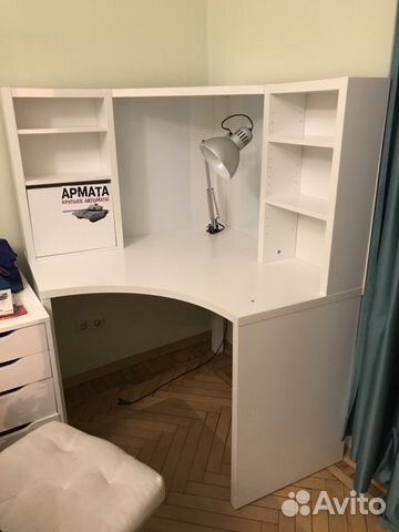 Стол угловой компьютерный икеа в Москве, цена 2 500 руб. | Объявления о ...