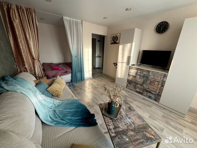 

1-к. квартира, 32 м², 2 кровати