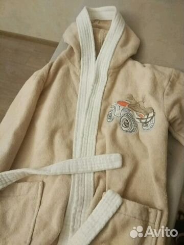 Халат махровый для мальчика 2-4 лет Халат махровый для мальчика 2-4 лет