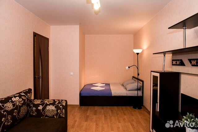 

1-к. квартира, 40 м², 2 кровати