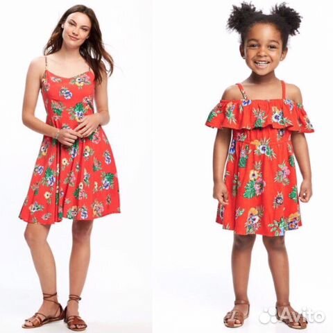 Family look для мамы и дочки платья old navy Family look для мамы и дочки платья old navy