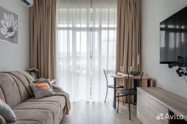 

Квартира-студия, 30 м², 2 кровати