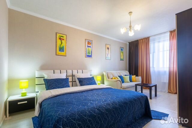 

1-к. квартира, 48 м², 2 кровати