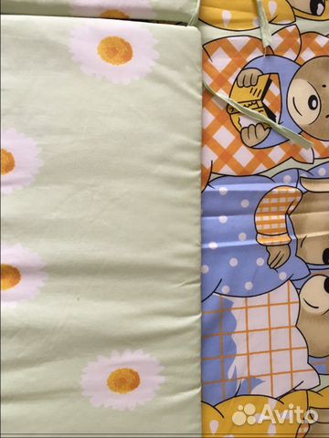 Бортики на детскую кроватку (поролон)